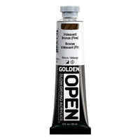 GOLDEN OPEN Pomalu schnoucí duhová akrylová barva – 7481 bronzová pokuta