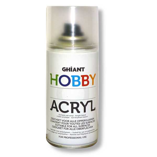 GHIANT závěrečný lak ve spreji - hobby-150 ml - MATNÝ