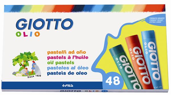 Olejové pastely GIOTTO OLIO SET48