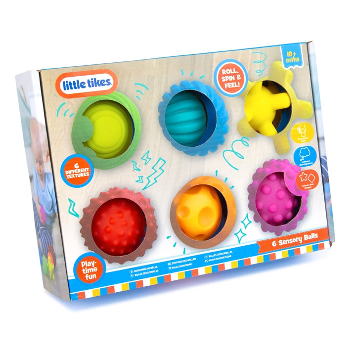 LITTLE TIKES Senzorické míčky 6 ks