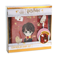 Zápisník Harry Potter - sada s příslušenstvím 4 ks