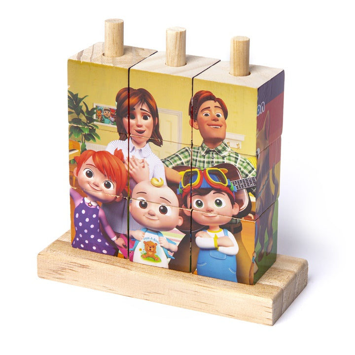 Dřevěné puzzle COCOMELON