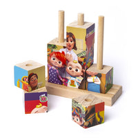 Dřevěné puzzle COCOMELON