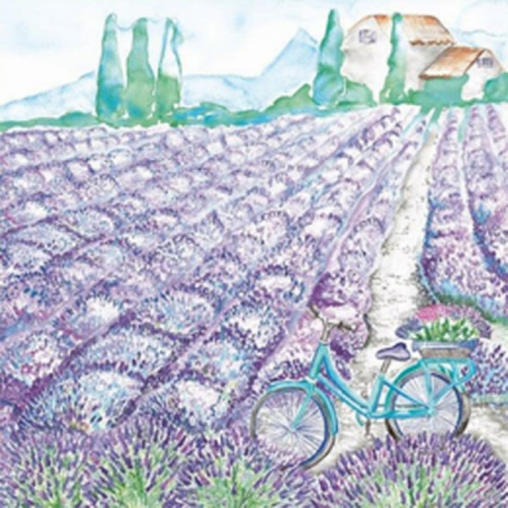 Ubrousky na dekupáž Lavender View  - 1 ks