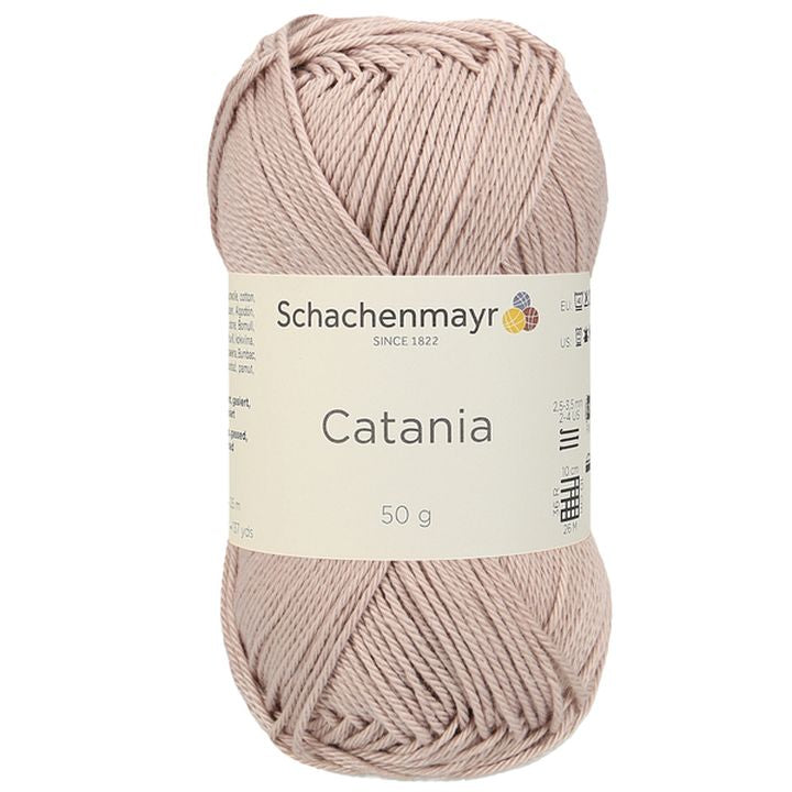 Bavlněná příze Schachenmayr SMC Catania 50 g – 00257 světle hnědá