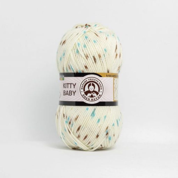 Dětská vlna Madame Tricote Paris Kitty Baby 100 g