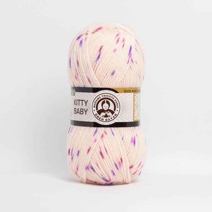 Dětská vlna Madame Tricote Paris Kitty Baby 100 g