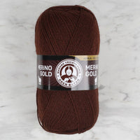 Pletací příze Madame Tricote Paris Merino Gold 100 g – tmavo hnedá