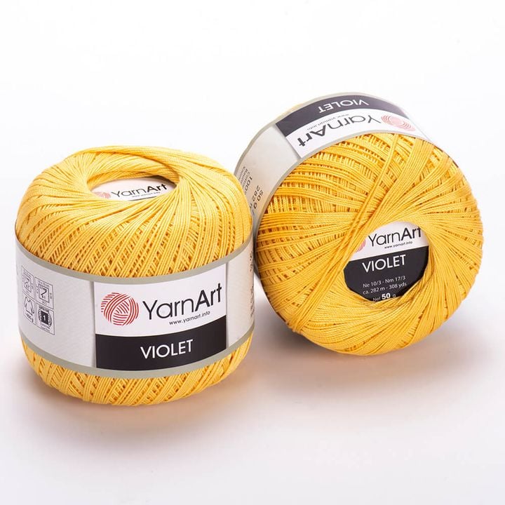 Bavlněná příze YarnArt Violet 50 g