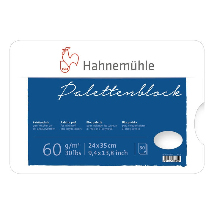 Blok papírových palet HAHNEMÜHLE 30 listů