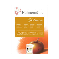 Blok barevných papírů na pastel HAHNEMÜHLE VELOUR