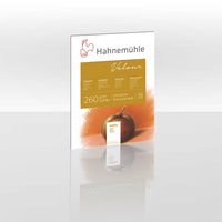 Blok bílých pastelových papírů HAHNEMÜHLE VELOUR