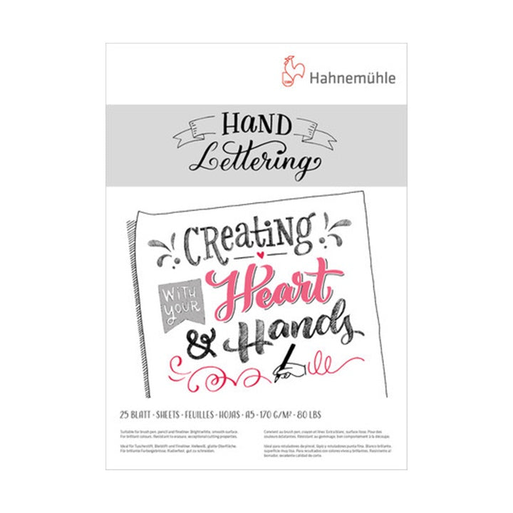 Papírová podložka HAHNEMÜHLE at HAND LETTERING