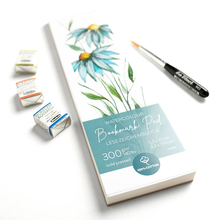 Hahnemühle - Schmincke - Da Vinci Bookmark Painting Set