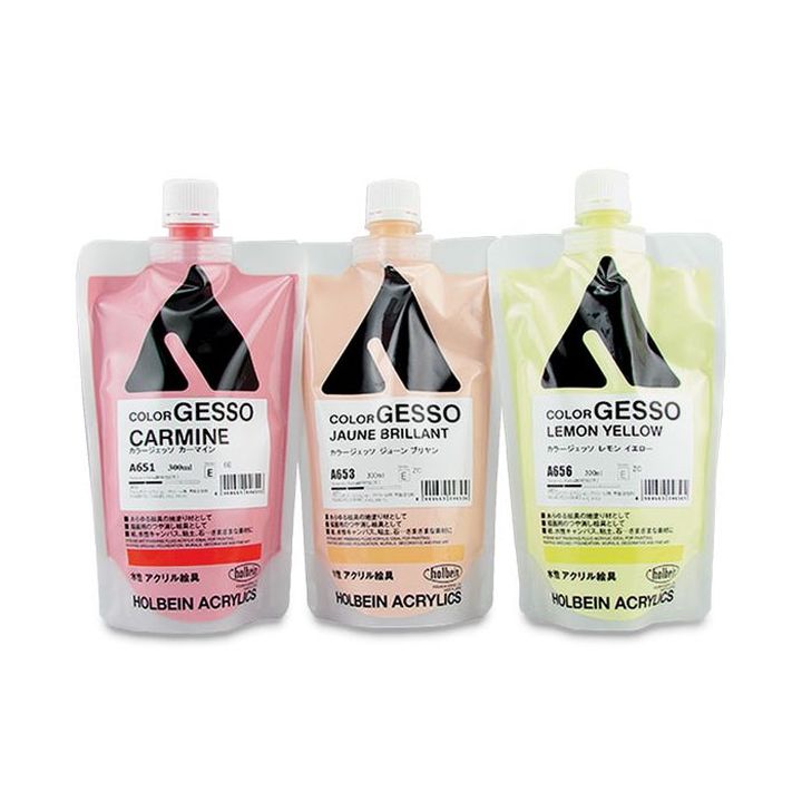 Akrylová barva Gesso - Holbein 300 ml