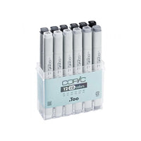 Popisovače COPIC Classic Gray Colours / sada 12 ks