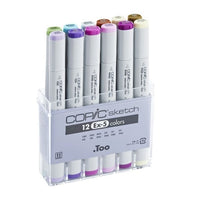Popisovače COPIC Sketch Ex-5 / sada 12 ks