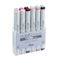 Popisovače COPIC Sketch Ex-1 / sada 12 ks