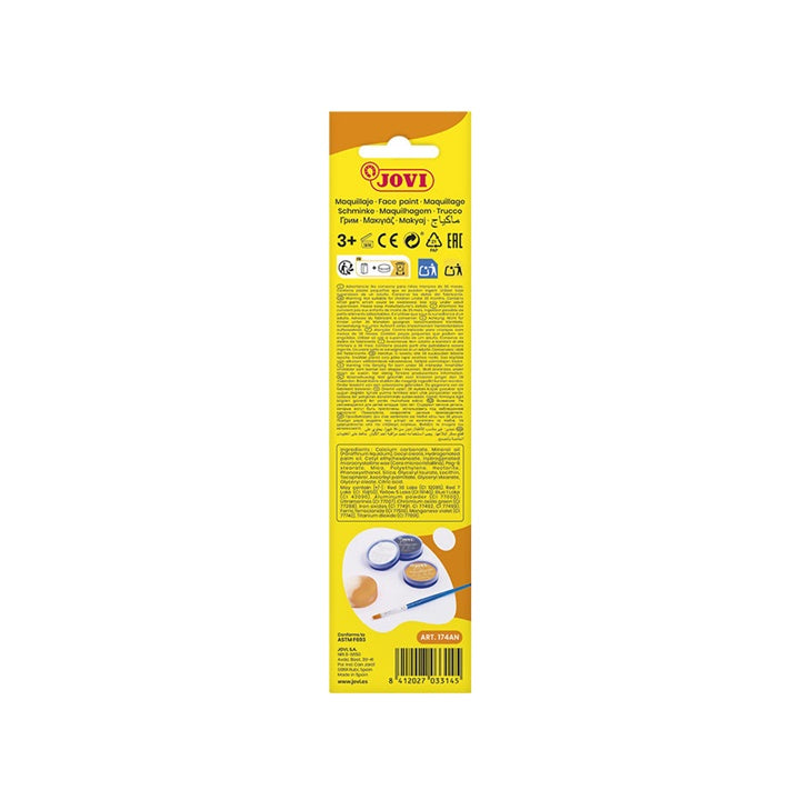 Sada barev na obličej Animal s příslušenstvím 3 x 8 ml