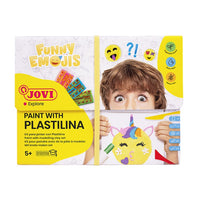 JOVI sada Funny Emojis - malování plastelínou