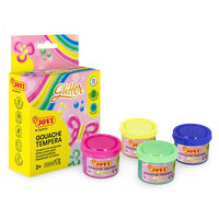 JOVI třpytivé temperové barvy 4x35 ml