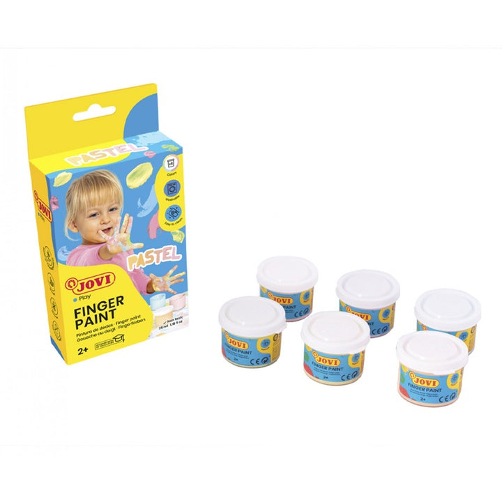 JOVI pastelové prstové barvy 4x35ml
