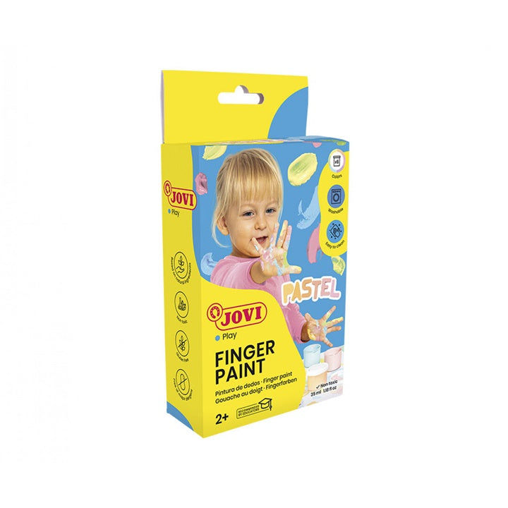 JOVI pastelové prstové barvy 4x35ml
