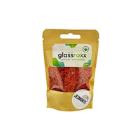 Skleněný granulát Glassroxx Jesmonite 150g – Tmavě oranžová