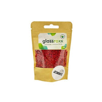 Skleněný granulát Glassroxx Jesmonite 150g – Dopravní červená