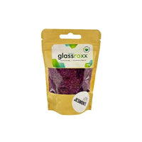 Skleněný granulát Glassroxx Jesmonite 150g – Levandulová fialová