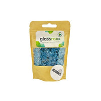 Skleněný granulát Glassroxx Jesmonite 150g – Nebeská modrá