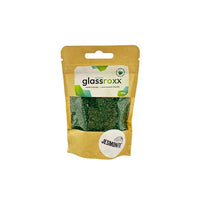 Skleněný granulát Glassroxx Jesmonite 150g – Listová zeleň