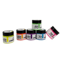 Sada neonových pigmentů Jesmonite 6 x 10 g