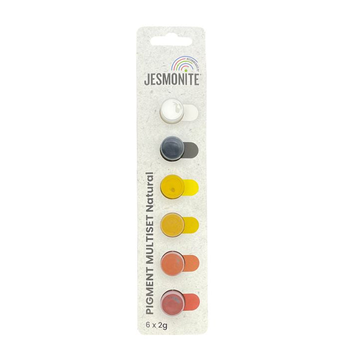 Jesmonite Pigment Set 6 x 2 g - Přírodní
