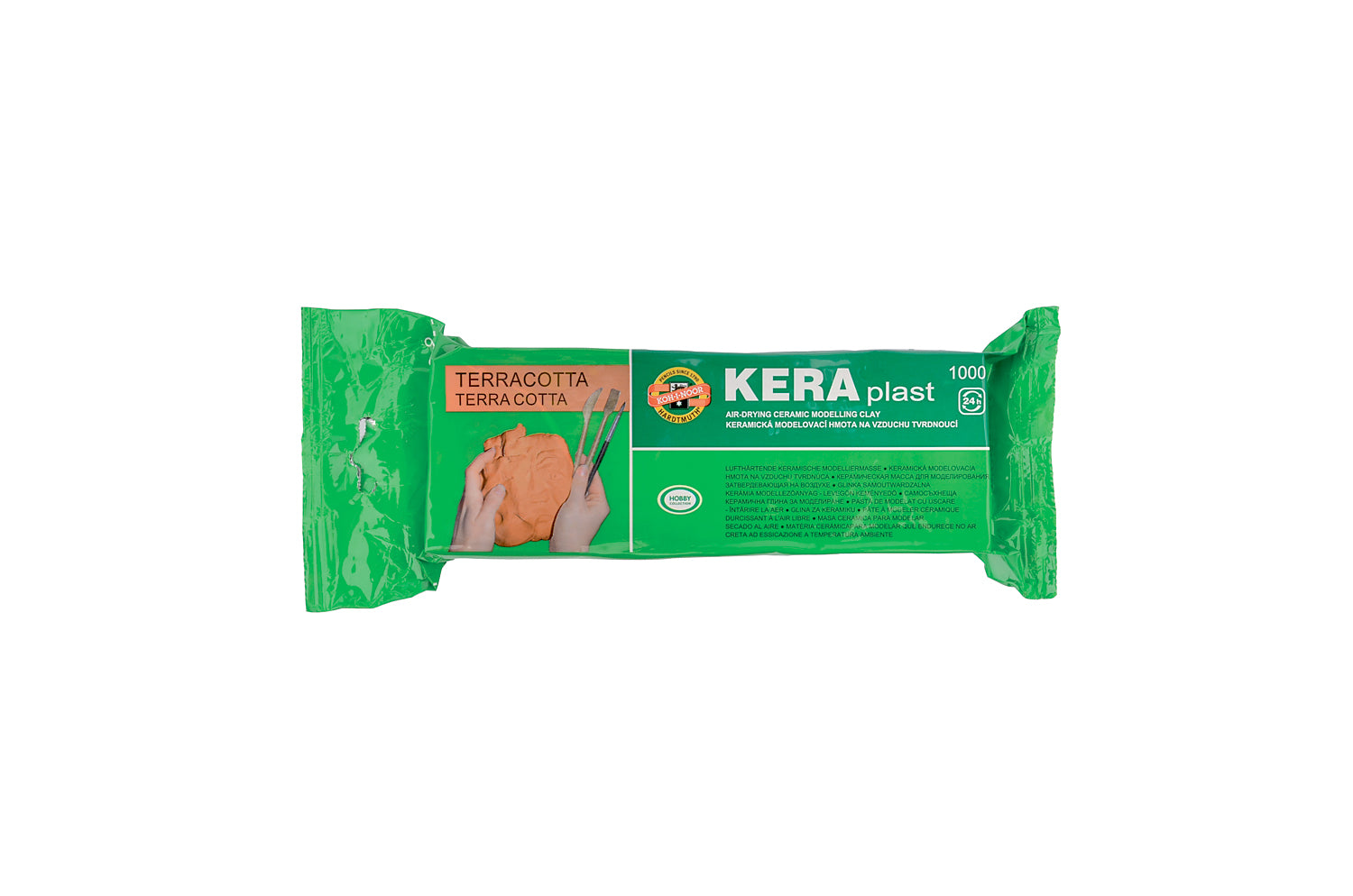 Modelovací hmota výtvarnícka 1000g terracota