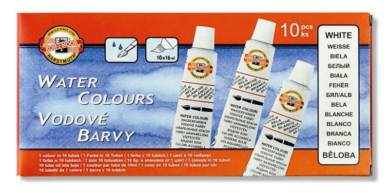 Vodová barva - běloba krycí 16 ml / 1ks