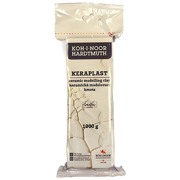 KOH-I-NOOR Keraplast modelovací hmota 1000g – Bílá