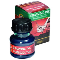 Inkoust pro umělce KOH-I-NOOR, 20 g – 2500 Ftalokyaninová zeleň