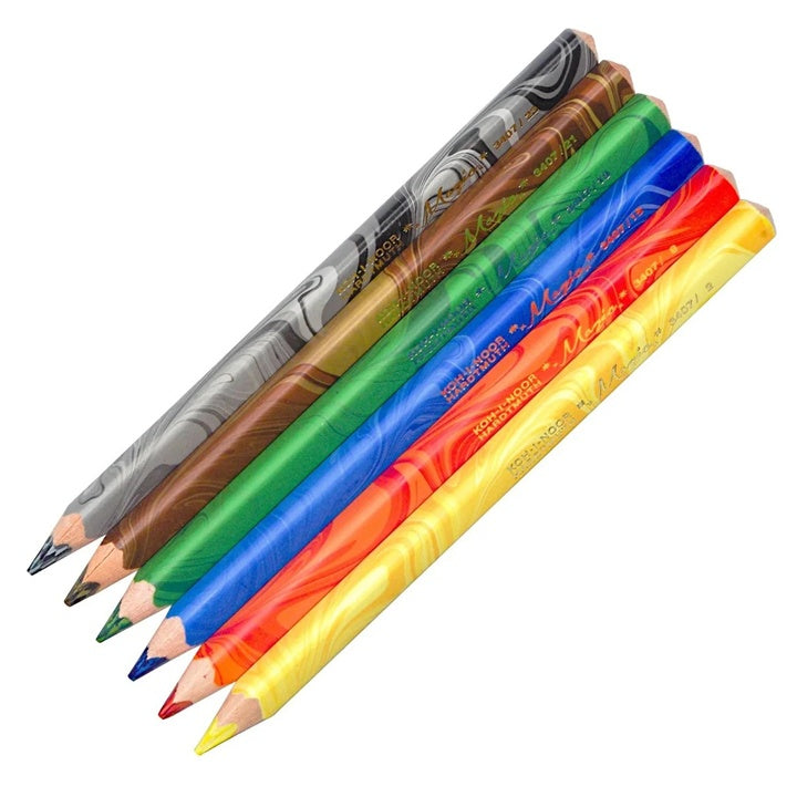Jumbo MAGIC trojúhelníkové tužky / 6 ks