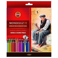 Akvarelové tužky Mondeluz / 72 ks