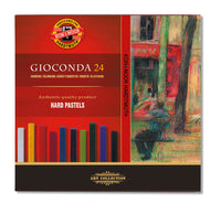 Tvrdé olejové pastely Gioconda / 24 dílný set