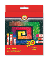 8314 Pastely olejové umělecké. 24ks