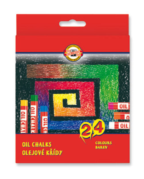 8314 Pastely olejové umělecké. 24ks