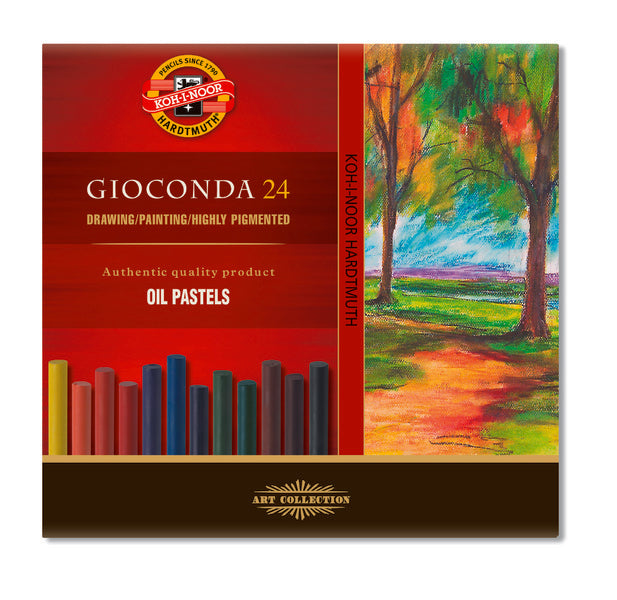 Sada uměleckých olejových kříd - GIOCONDA - 24 ks