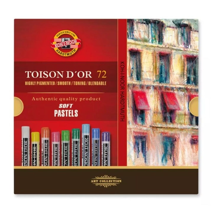 Sada měkkých pastelů Toison D'Or / 72 ks