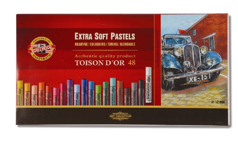 8556 Umělecké pastely EXTRA SOFT - Toison D OR. 48ks