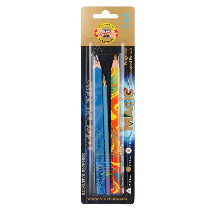 Barevné tužky MAGIC Special / 3 ks