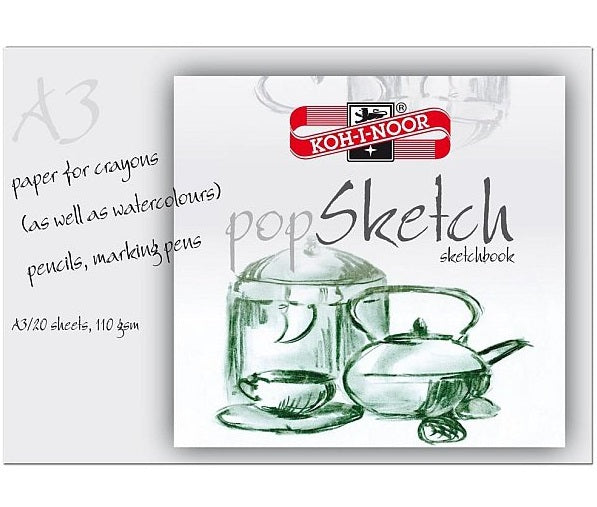 Skicovací blok POP SKETCH KOH-I-NOOR A4/A3