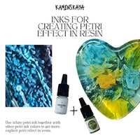 Mini sada PETRI INKS KAMENSKAYA pro pryskyřici 13 x 5 ml