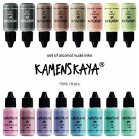 Sada lihových inkoustů NUDE KAMENSKAYA 16 x 15 ml